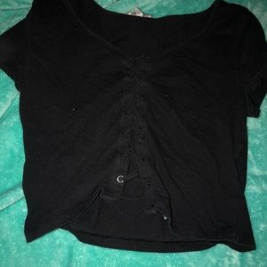 Charlotte Russe crosss shirt